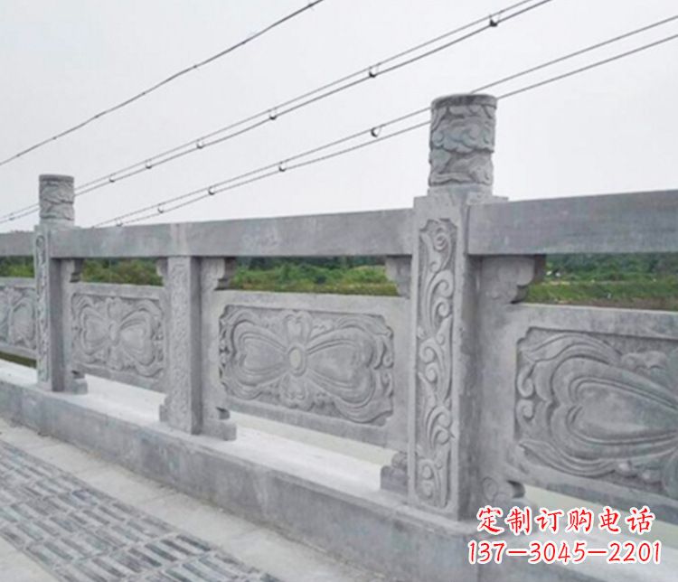 合肥公园仿古石栏板景观石雕 (5)