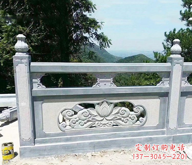 合肥公园仿古石栏板景观石雕 (8)