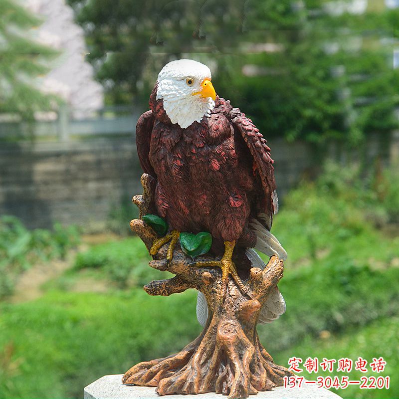 合肥金羽老鹰玻璃钢雕塑