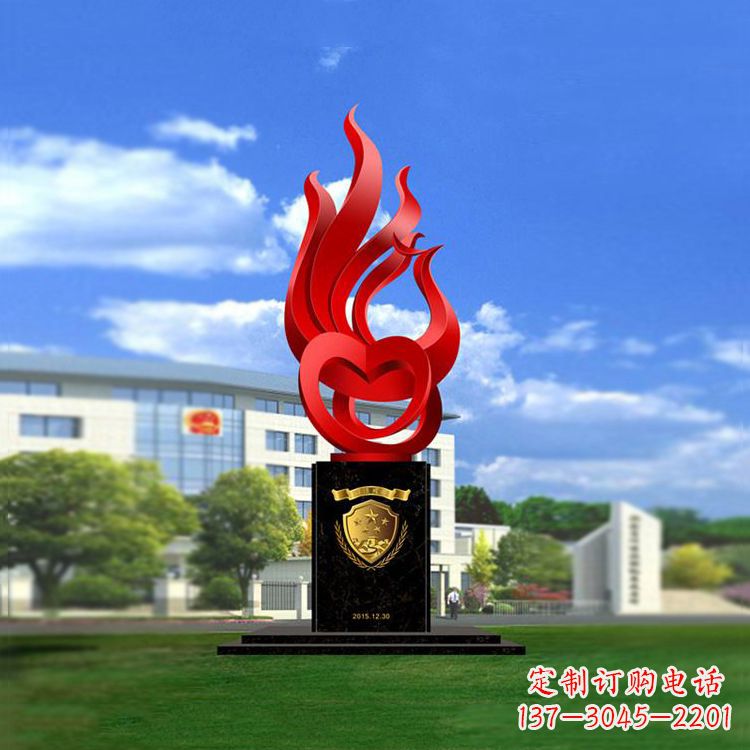 合肥公园凤凰雕塑不锈钢景观雕塑