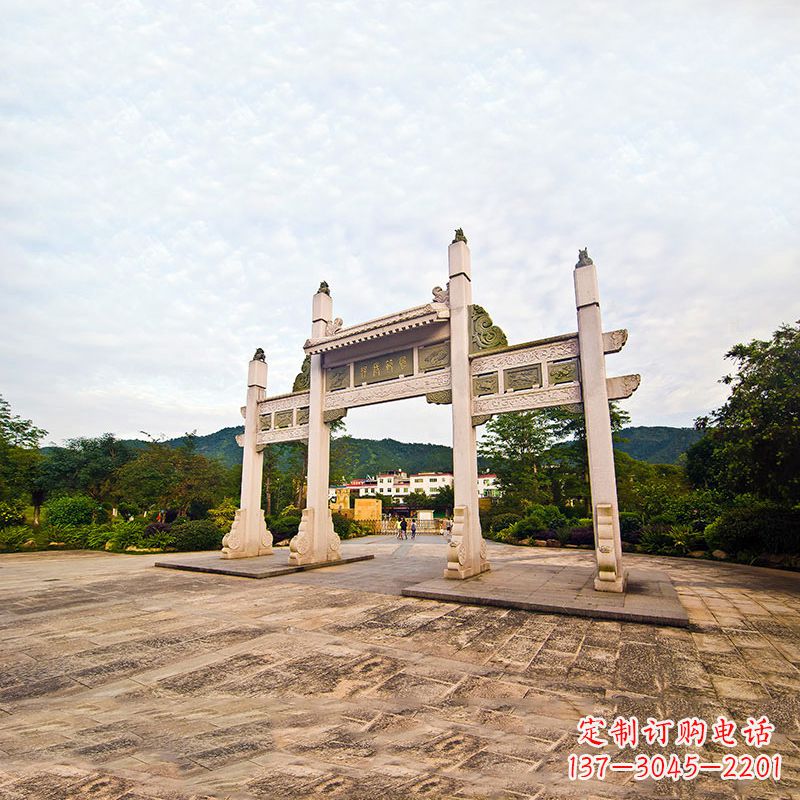 合肥精美石牌坊雕塑