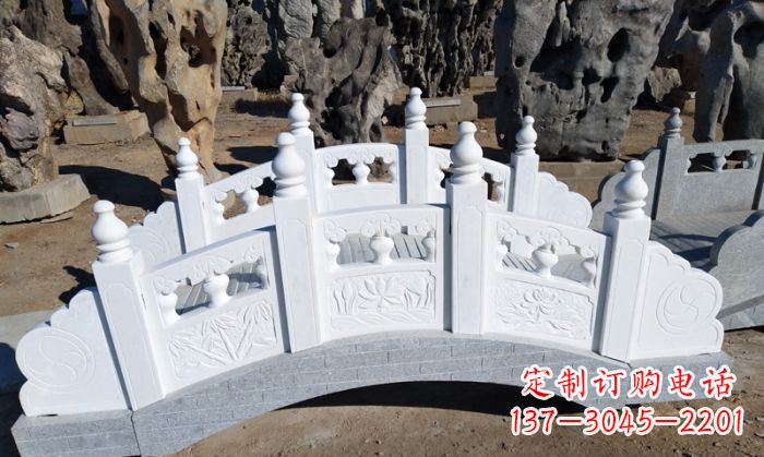 合肥公园汉白玉石拱桥 (6)