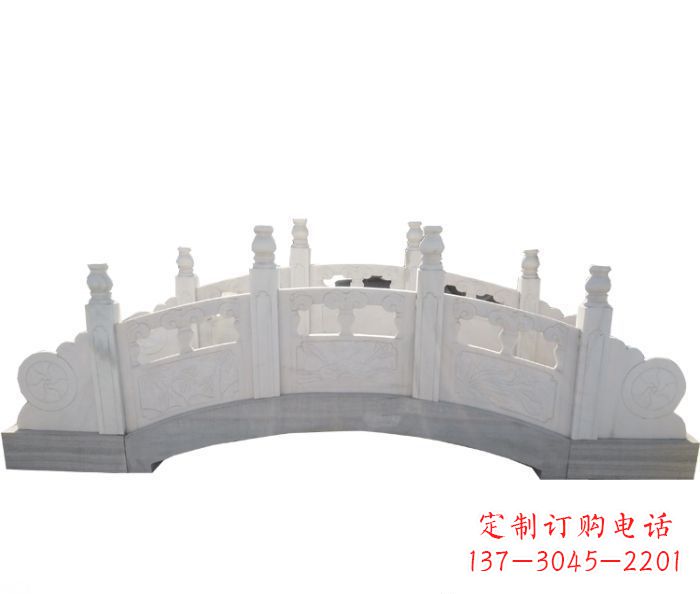 合肥公园汉白玉石拱桥_1