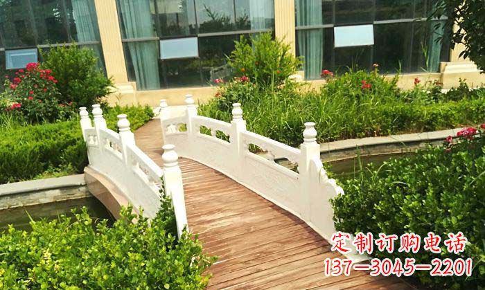 合肥公园汉白玉石拱桥_2