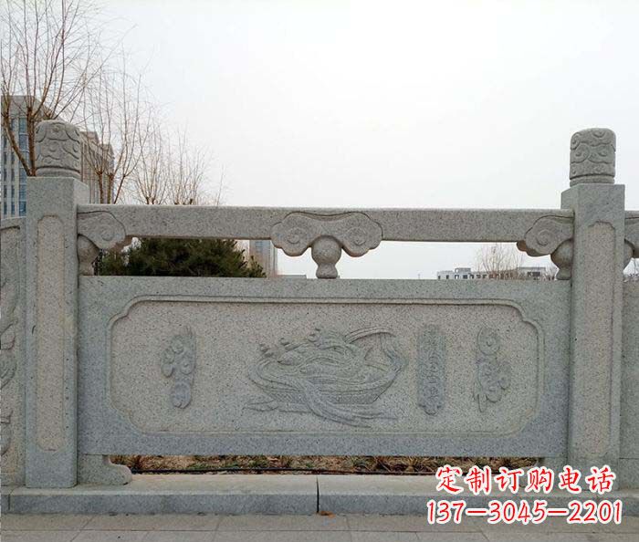 合肥公园户外栏板石雕