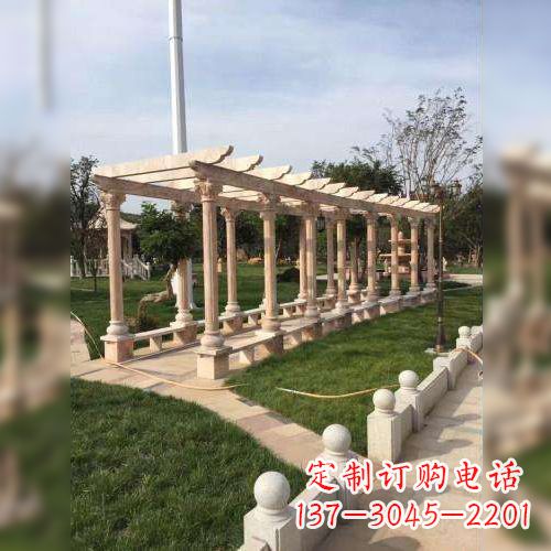 合肥公园花架长廊石雕