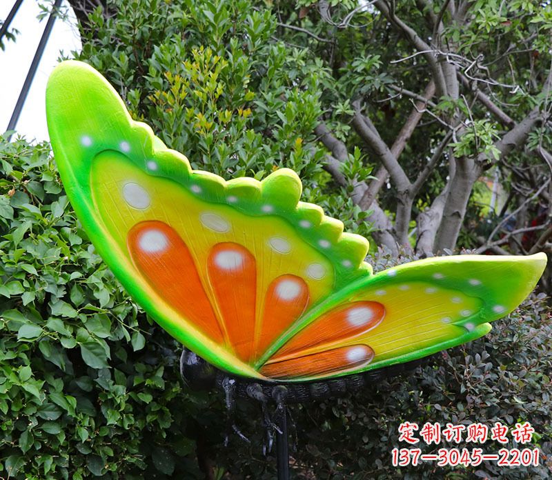合肥玻璃钢仿真蝴蝶雕塑