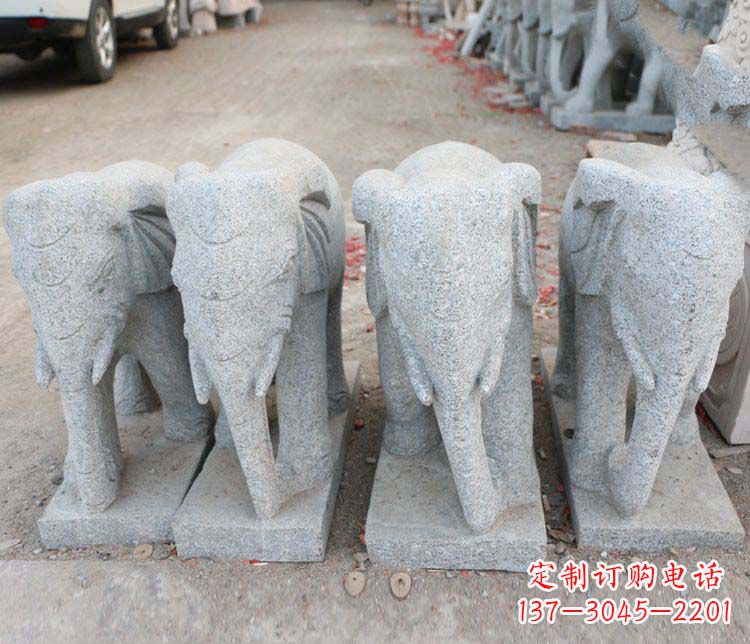 合肥优雅流畅的大象雕塑