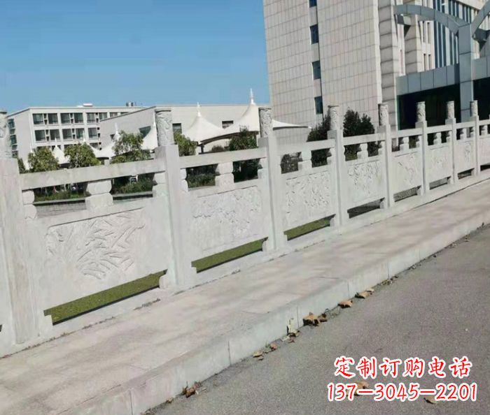 合肥精美大理石浮雕栏板