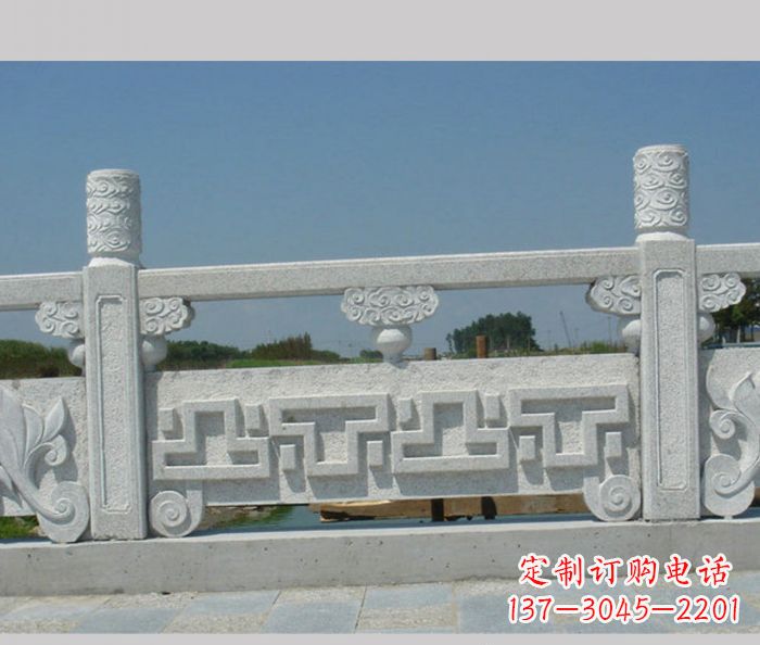 合肥公园景观大理石栏板雕塑