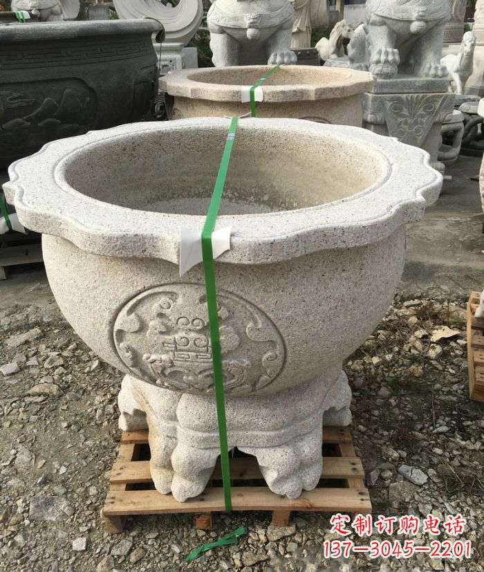 合肥高品质大理石水缸雕塑