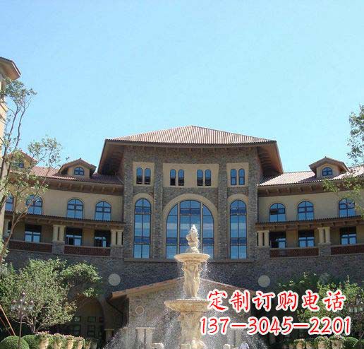 合肥定制欧式古典喷泉大理石雕塑