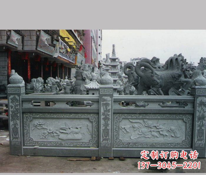 合肥高档仿古石栏板雕塑