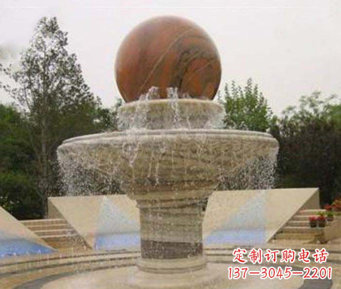 合肥精致禅意风水球雕塑