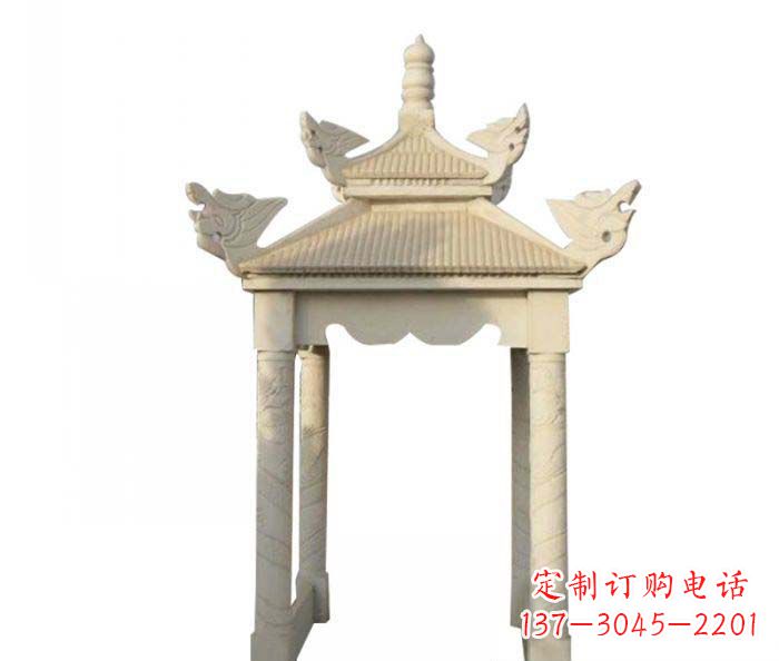 合肥高品质园林石雕凉亭