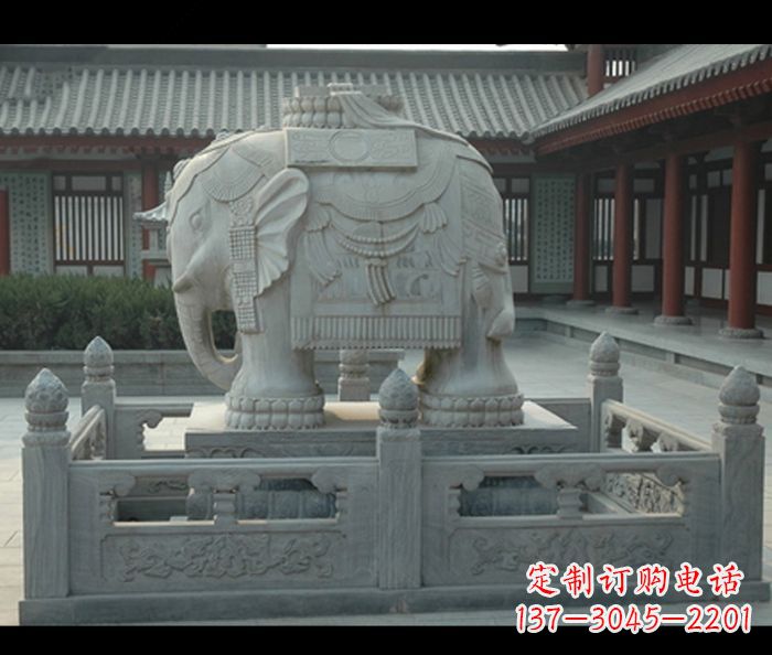 合肥用大象雕塑彰显田园风情