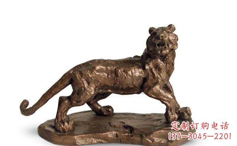 合肥老虎铜雕中领雕塑为您打造精致细腻的雕塑作品
