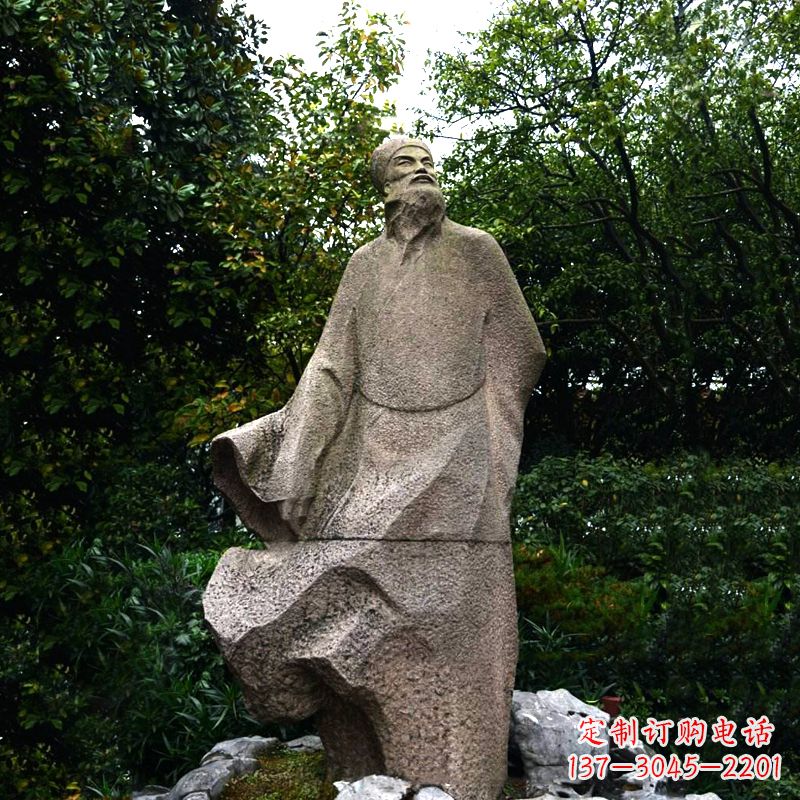 合肥精美苏东坡砂岩雕塑