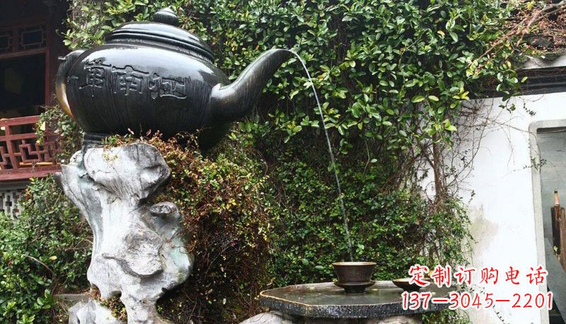 合肥铜雕茶壶,雕刻美景,带您开启新的旅程