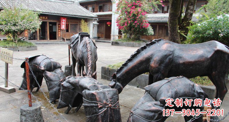 合肥中领雕塑定制的铜动物雕塑