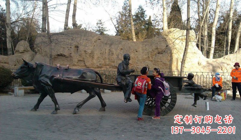 合肥传承历史,记录岁月——领雕塑定制小孩雕塑
