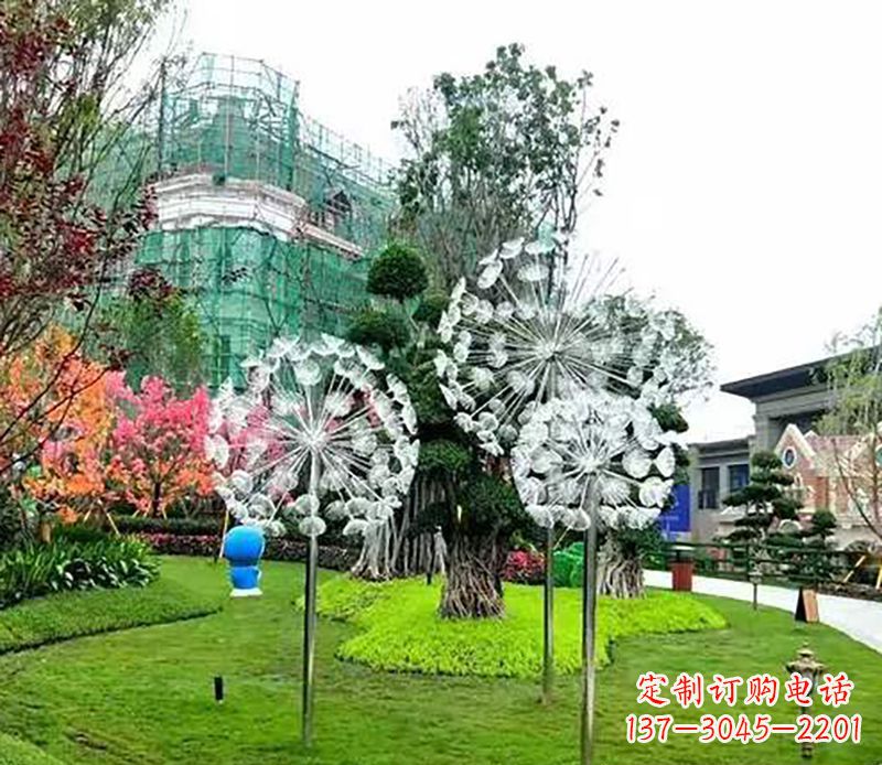 合肥公园蒲公英雕塑