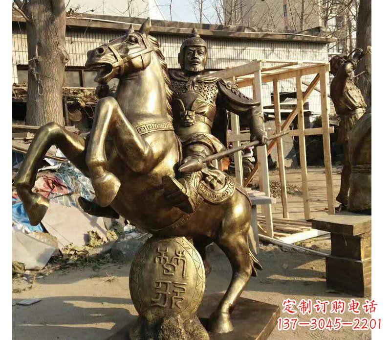 合肥高雅骑马雕塑
