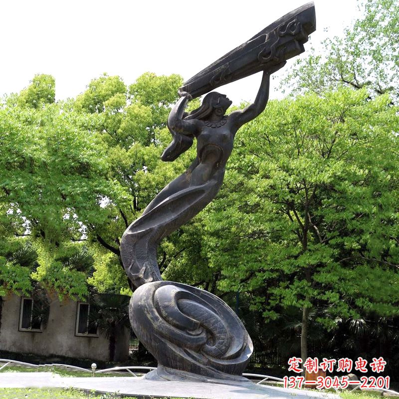 合肥精致精美的女娲补天雕塑