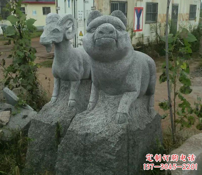 合肥优质动物猪石雕