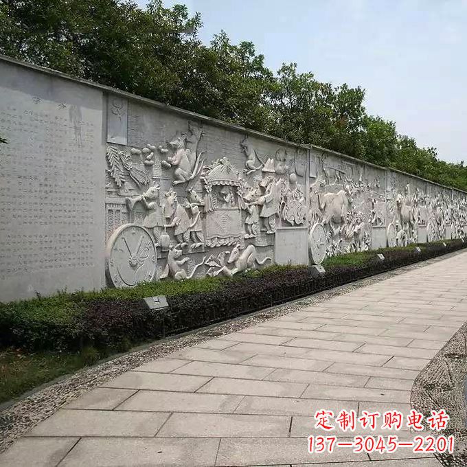 合肥领雕塑 | 十二生肖文化浮雕