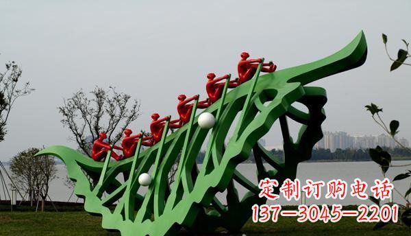 合肥不锈钢树叶雕塑