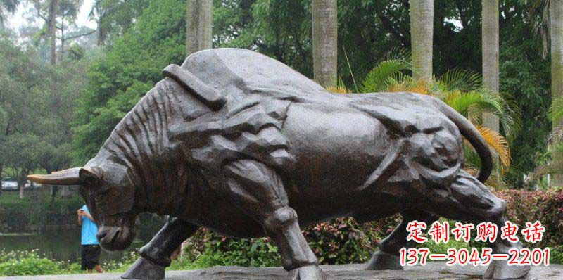 合肥拓荒牛精美铜雕