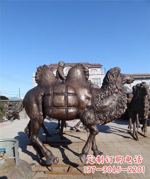 合肥高端铜骆驼雕塑定制