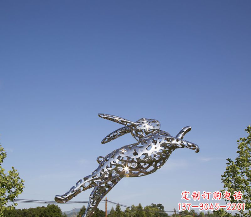 合肥不锈钢兔子雕塑