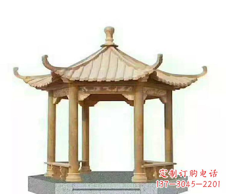 合肥晚霞凉亭石雕