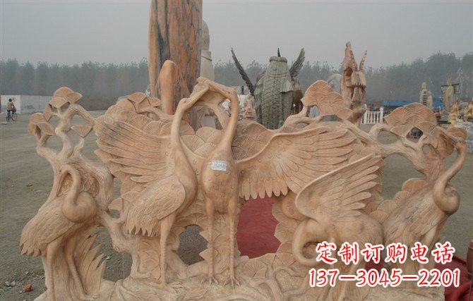 合肥精美仙鹤雕塑