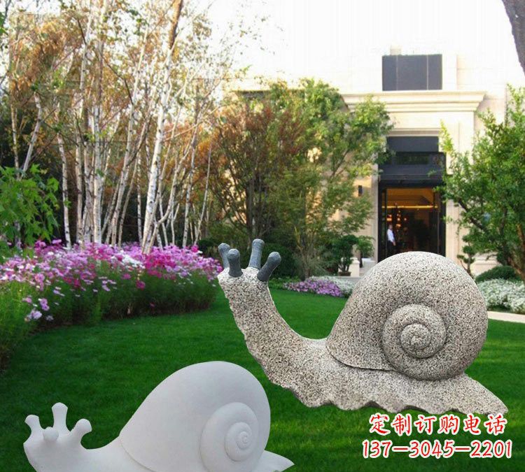 合肥蜗牛雕塑——精致的艺术礼物