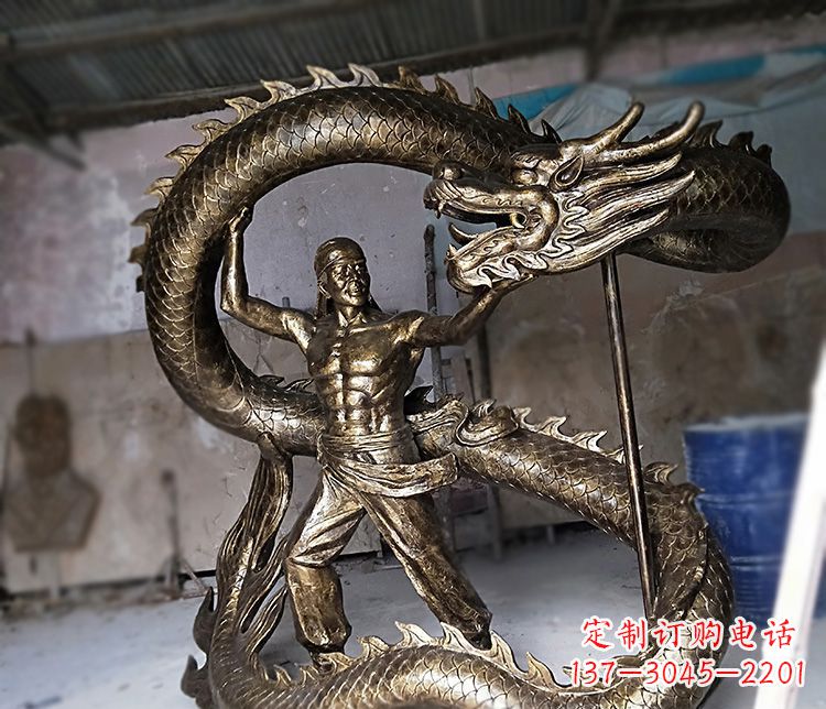 合肥高质量的文化艺术装饰铜雕龙雕塑