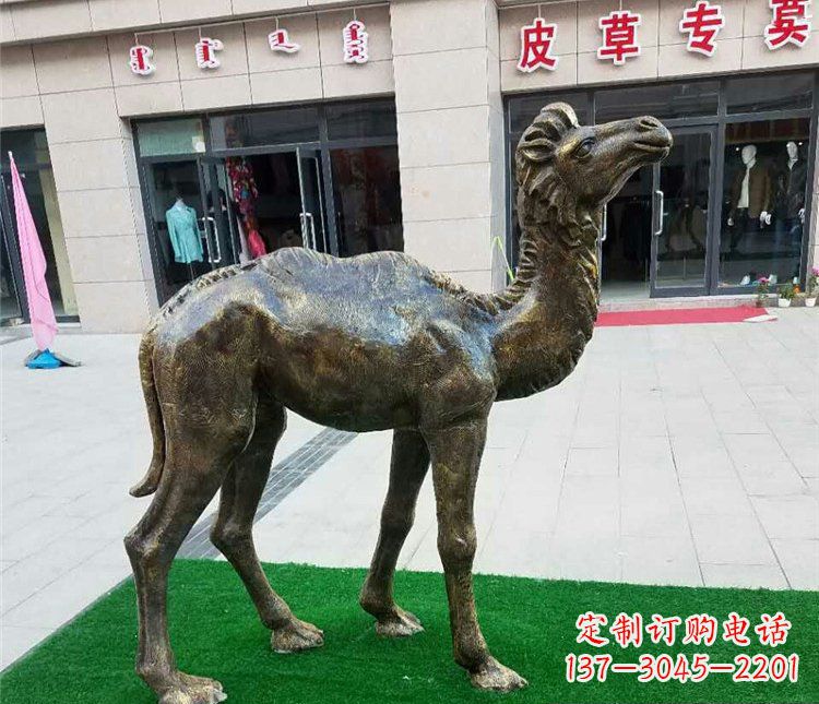 合肥精美铜雕骆驼雕塑