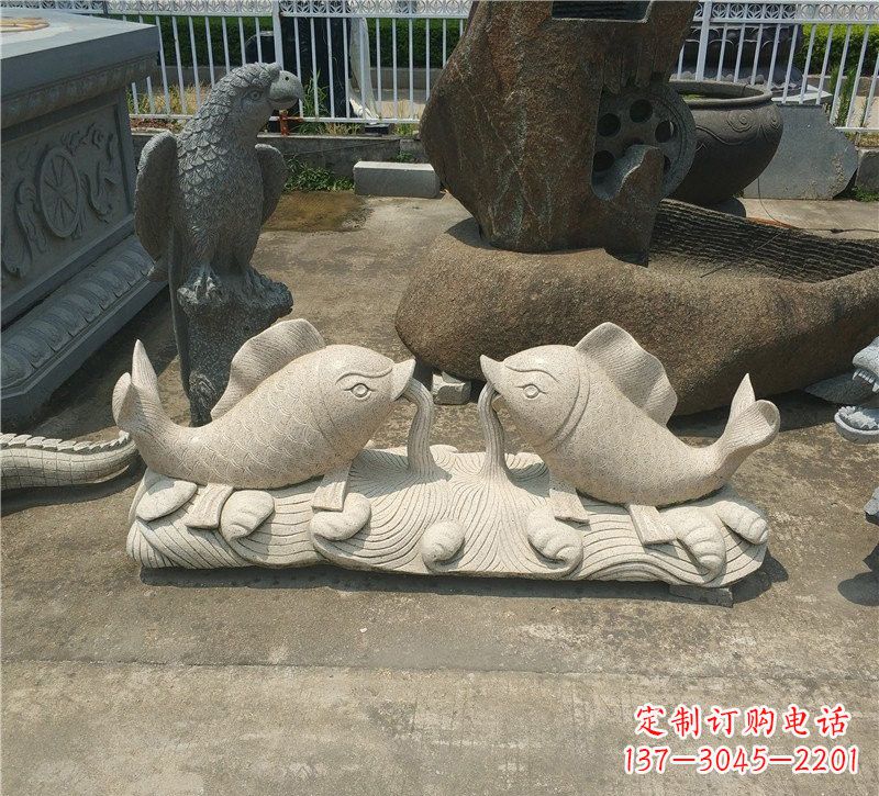 合肥优质鲤鱼石雕