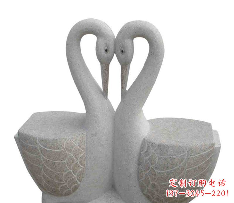 合肥艺术级天鹅石雕