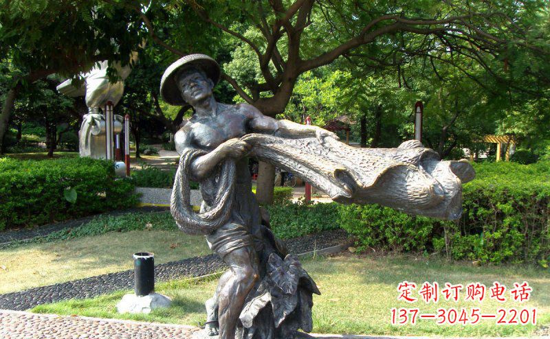 合肥渔民铜雕—— 带您体验渔夫传统文化