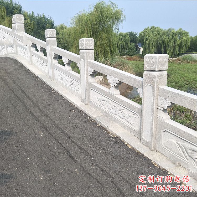 合肥独特的大理石栏杆护栏雕塑,让公园更加精致