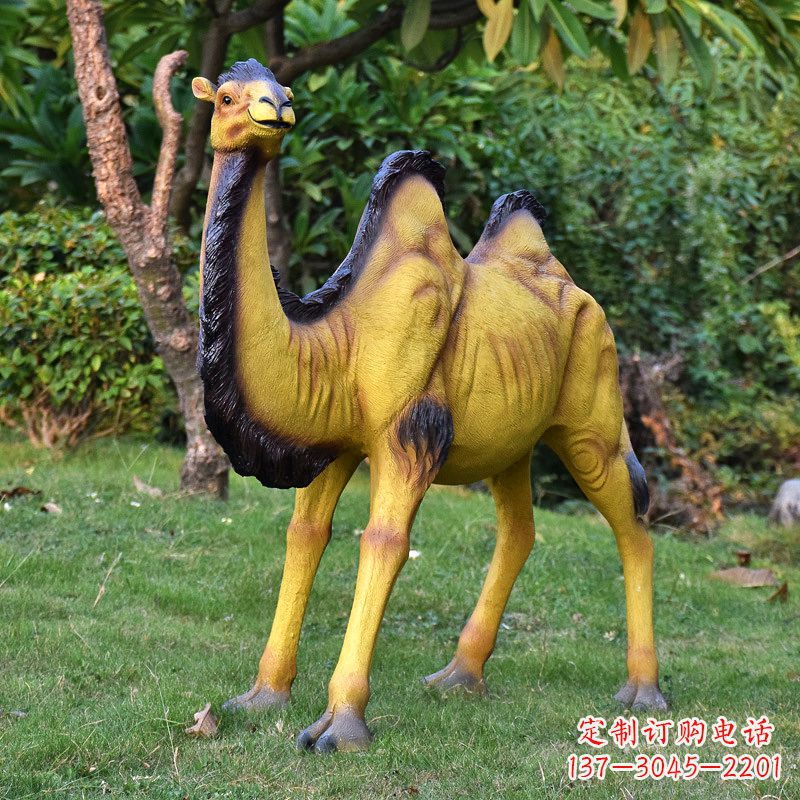 合肥骆驼雕塑精美而有趣的定制装饰品