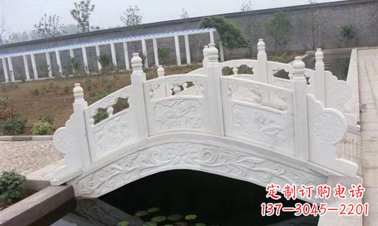 合肥拱桥石雕户外摆件园林景观雕塑