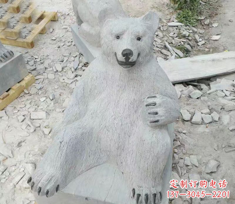 合肥狗熊石雕