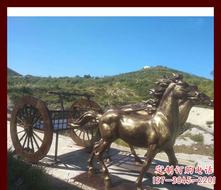 合肥马车铜雕精美绝伦的古典魅力