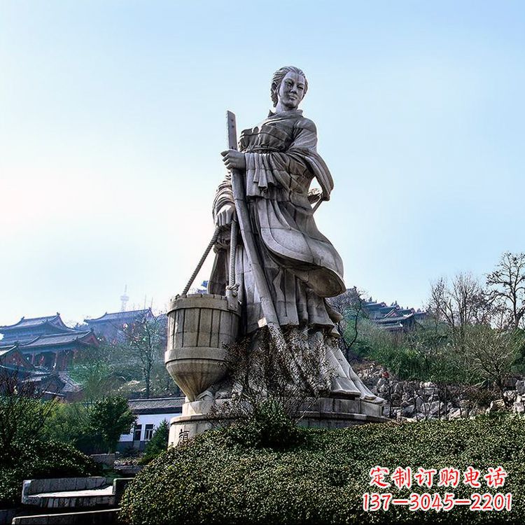 合肥古代美女文姜景观雕塑