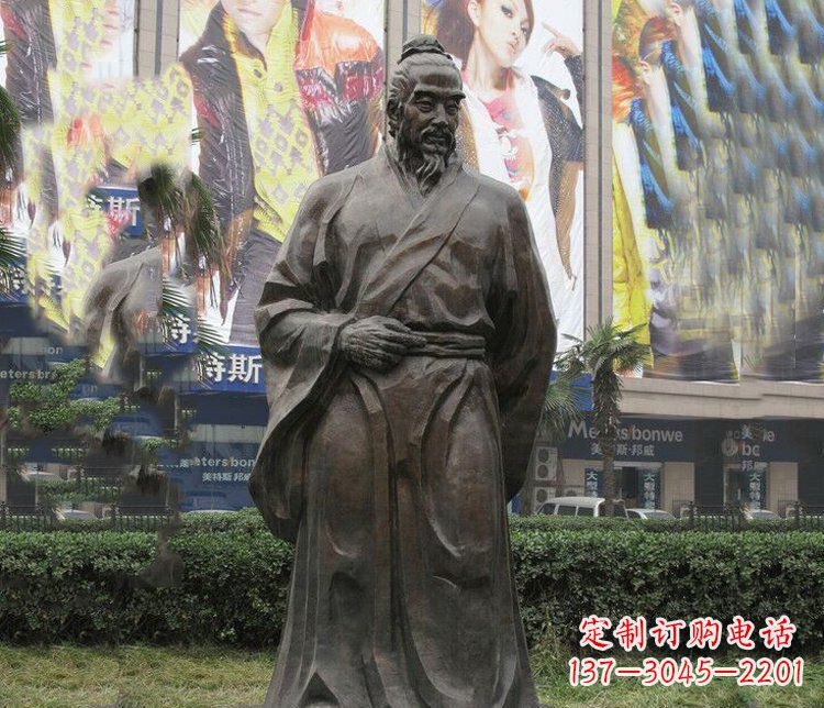 合肥传承历史，激发灵感——李时珍铜雕