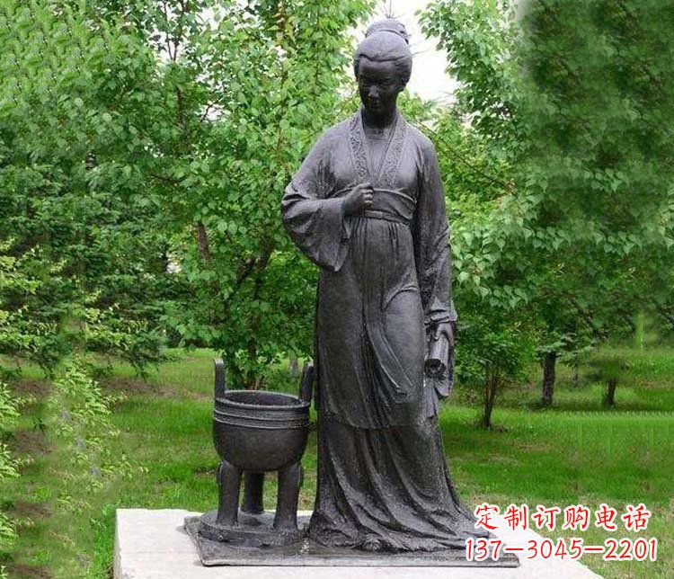 合肥李清照铜雕-精致的传统艺术